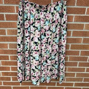 Koret Vintage Floral Skirt